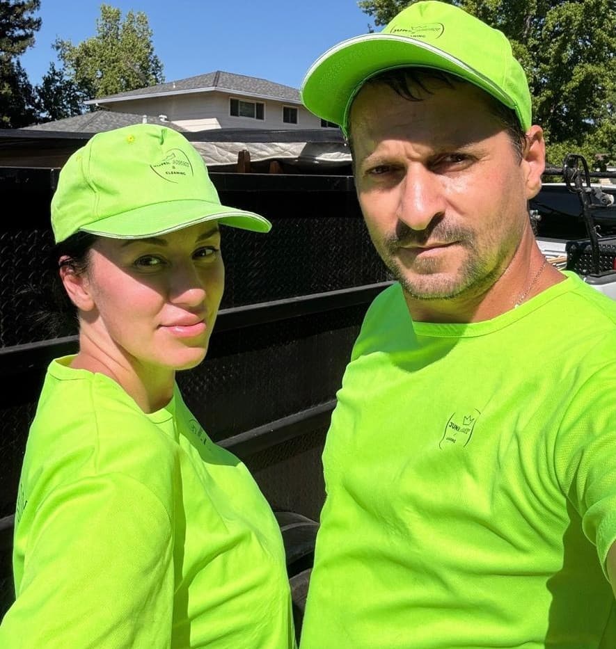 Owners of Sacramento junk removal company providing reliable hauling and cleanup services in california